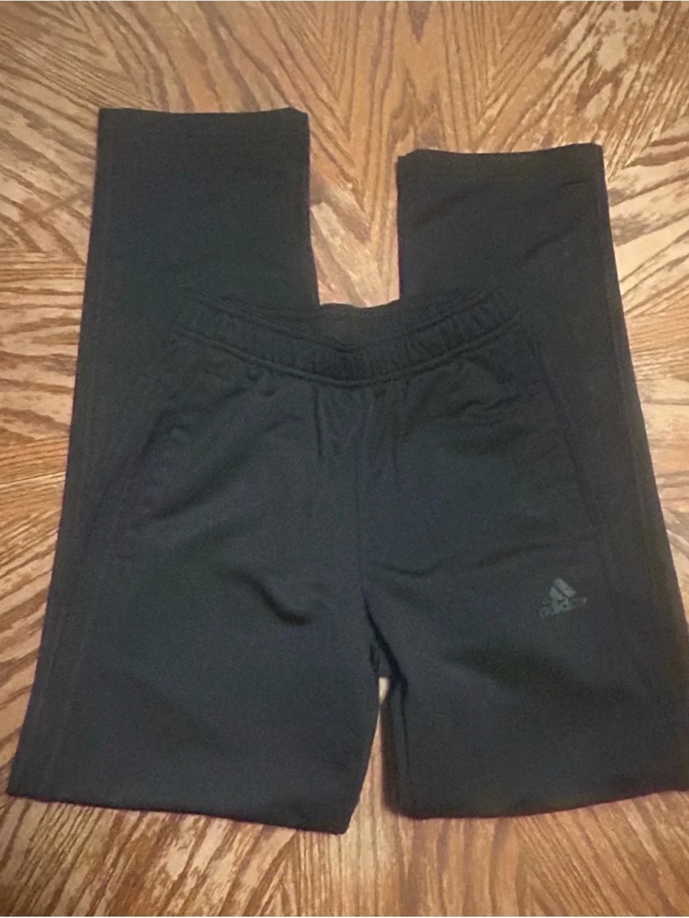 Adidas Primegreen Black Track Pants Mens Size XS Extra Small Regular Fit Pocket